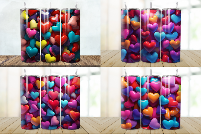 3d-inflated-hearts-love-tumbler-bundle