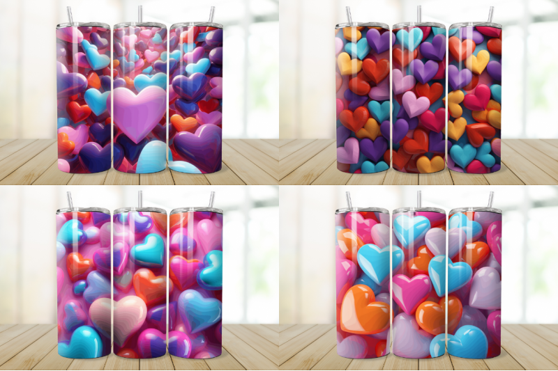 3d-inflated-hearts-love-tumbler-bundle