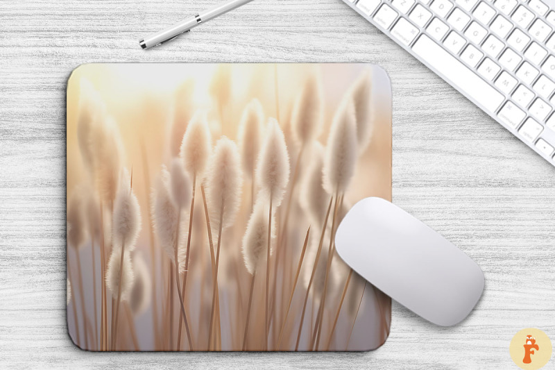 beautiful-white-pampas-grass-mouse-pad