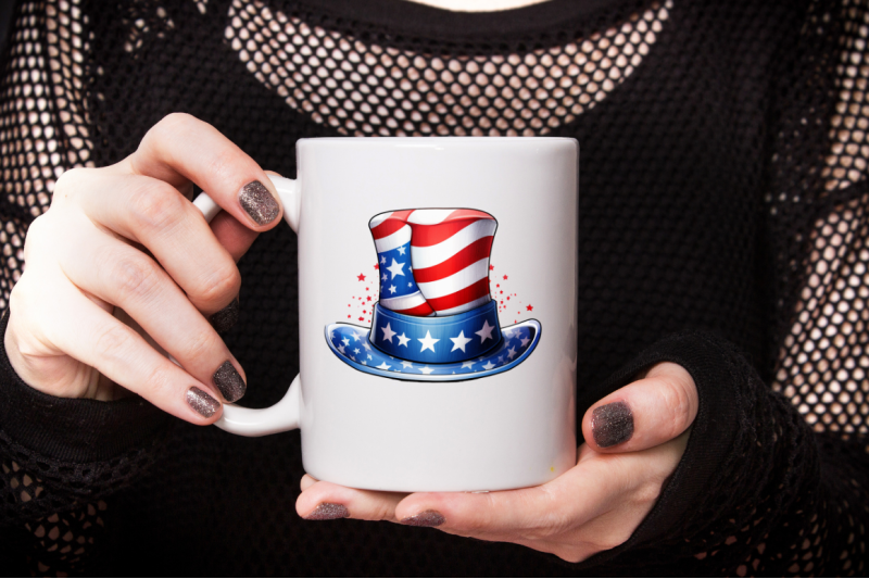 4th-of-july-hat-sublimation-clipart