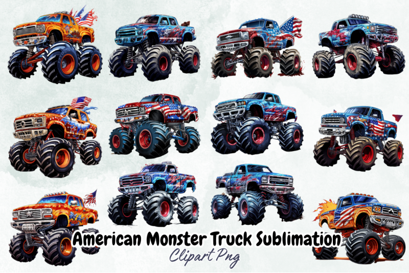 american-monster-truck-sublimation