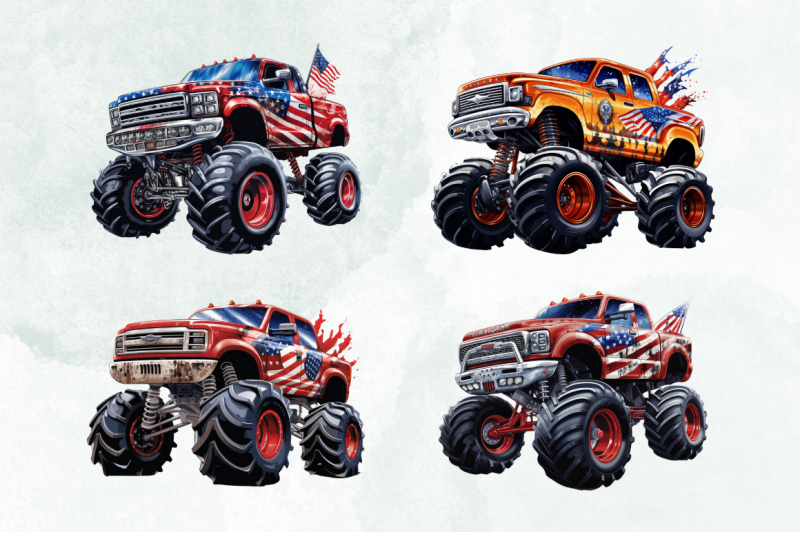 american-monster-truck-sublimation