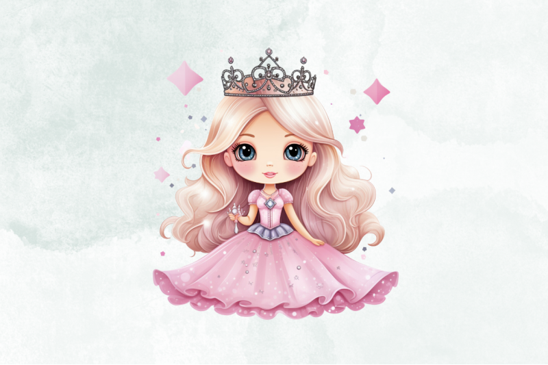 cute-princess-sublimation-clipart