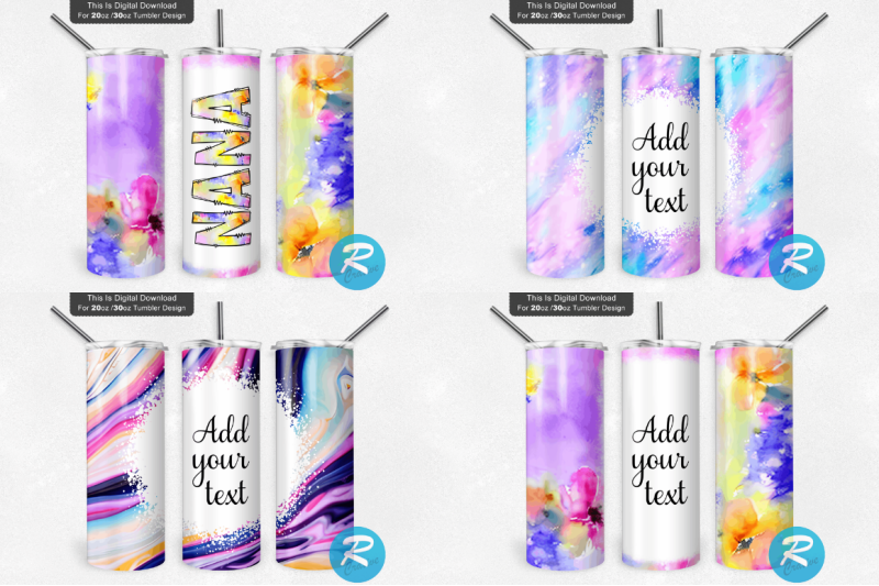 watercolor-tumbler-bundle