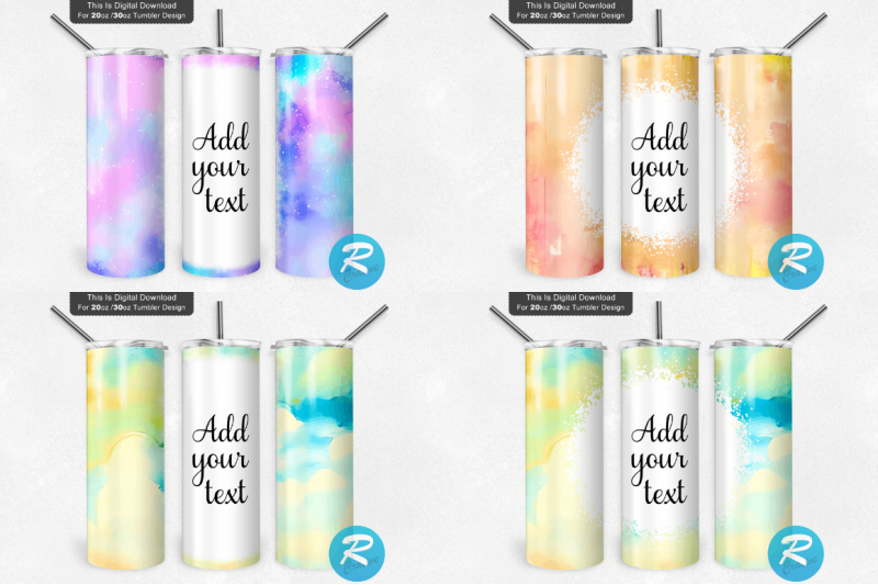 watercolor-tumbler-bundle