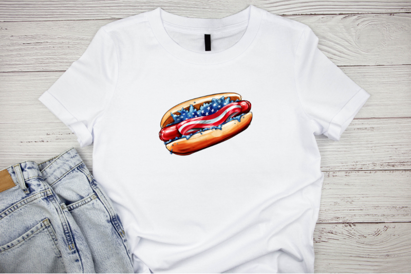 hot-dog-4th-of-july-sublimation-clipart