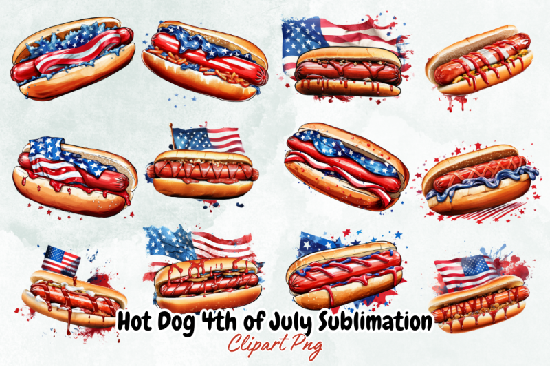 hot-dog-4th-of-july-sublimation-clipart