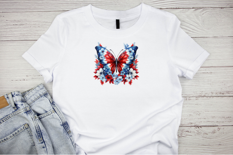 red-white-blue-butterfly-flower-clipart