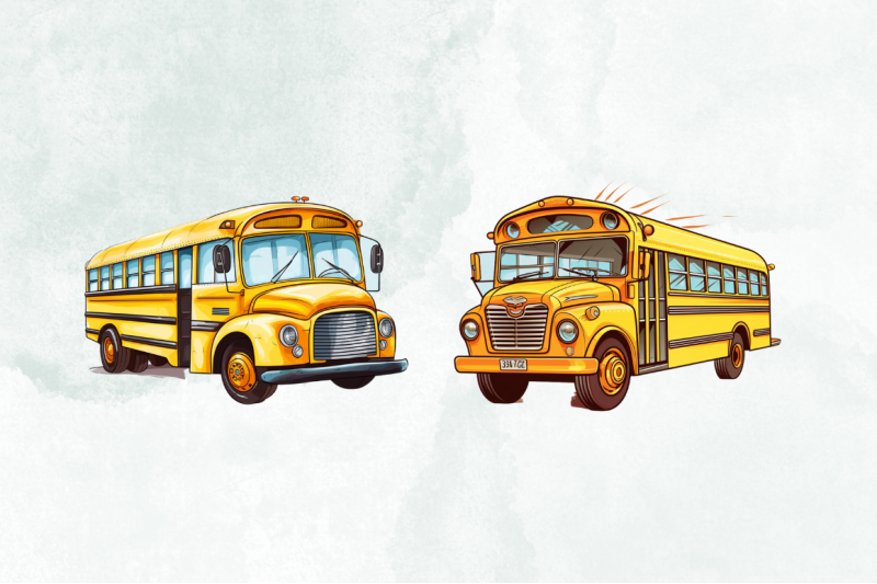 retro-school-bus-watercolor-clipart