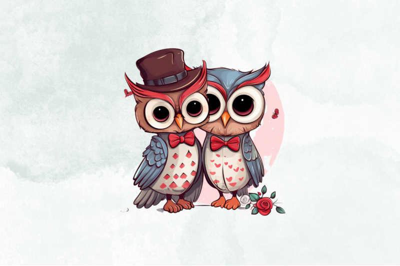 cute-owl-couple-sublimation-clipart