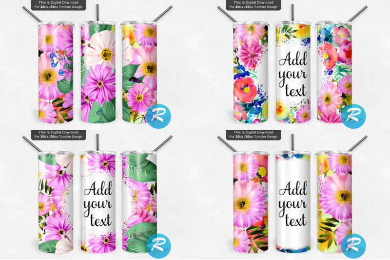 floral-tumbler-bundle