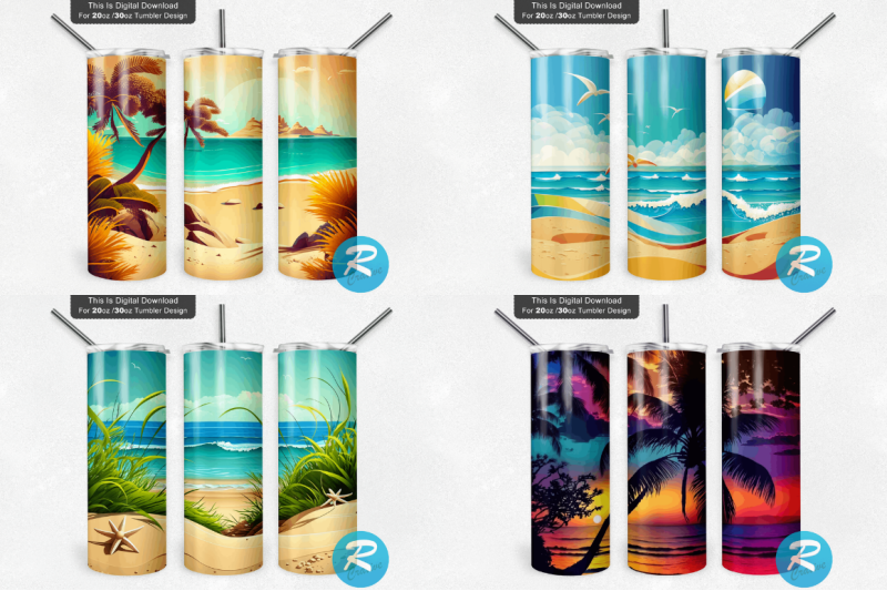 beach-png-tumbler-bundle