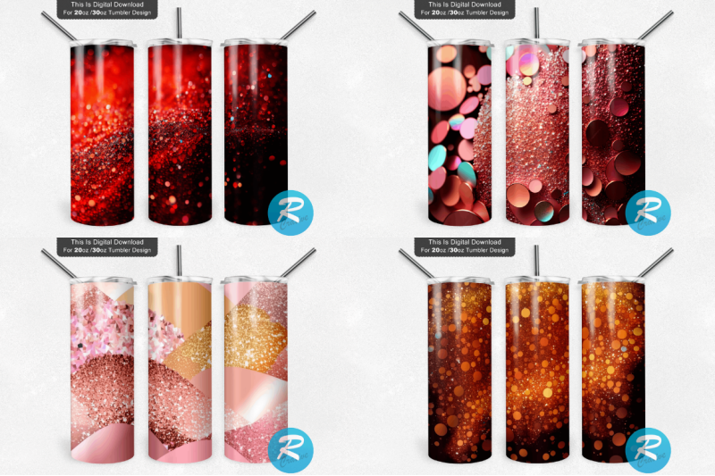 glitter-holographic-png-tumbler-bundle