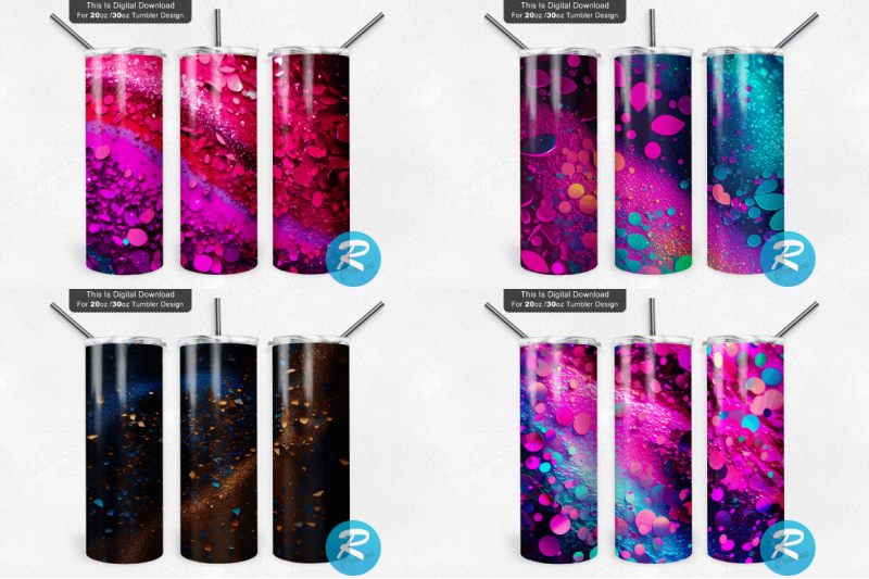 glitter-holographic-png-tumbler-bundle