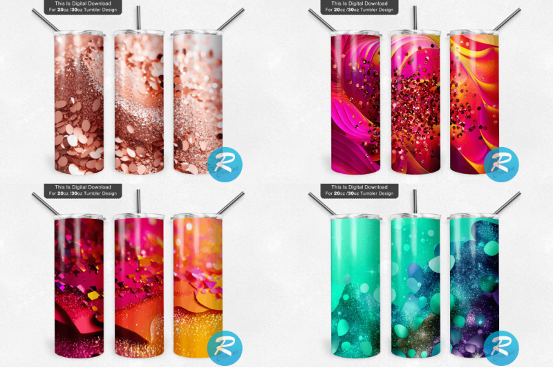 glitter-holographic-png-tumbler-bundle