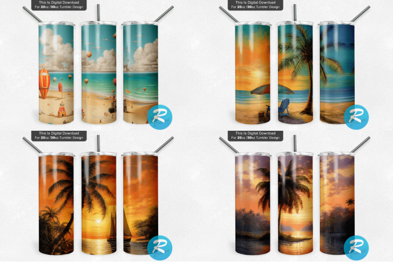 beach-png-tumbler-bundle