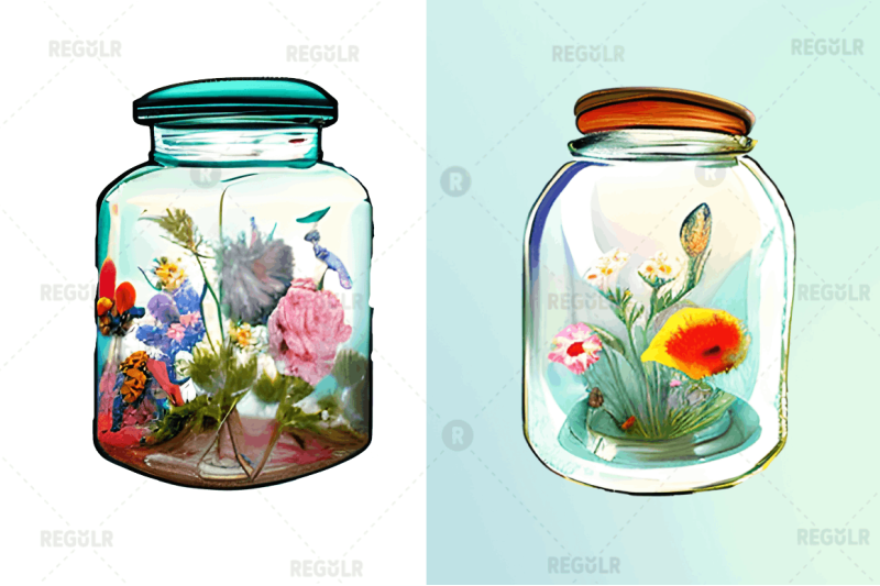 watercolor-floral-jar-clipart-bundle