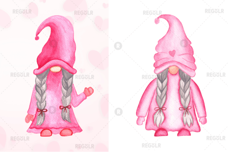 watercolor-valentine-gnome-clipart-bundle