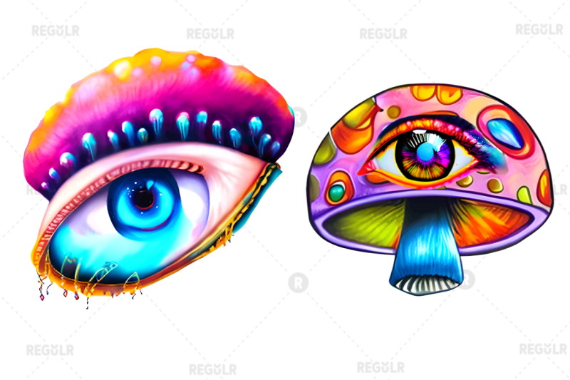 watercolor-mushroom-eye-clipart-bundle