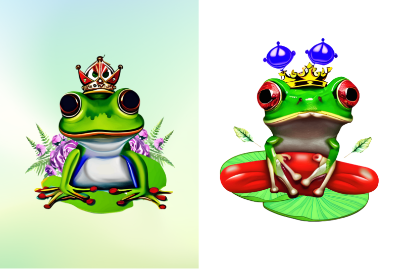 watercolor-the-prince-frog-clipart-bundle