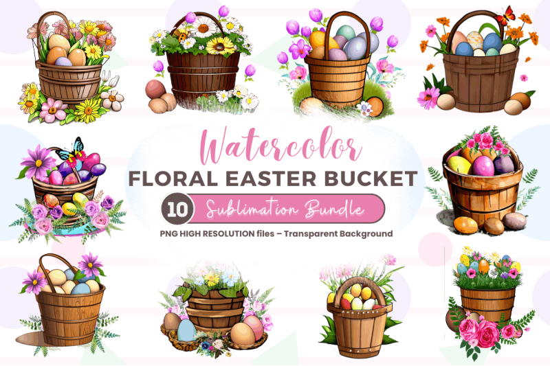 watercolor-floral-easter-bucket-clipart-bundle