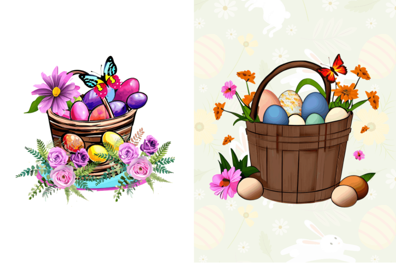 watercolor-floral-easter-bucket-clipart-bundle