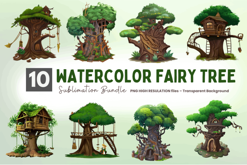 watercolor-fairy-tree-clipart-bundle