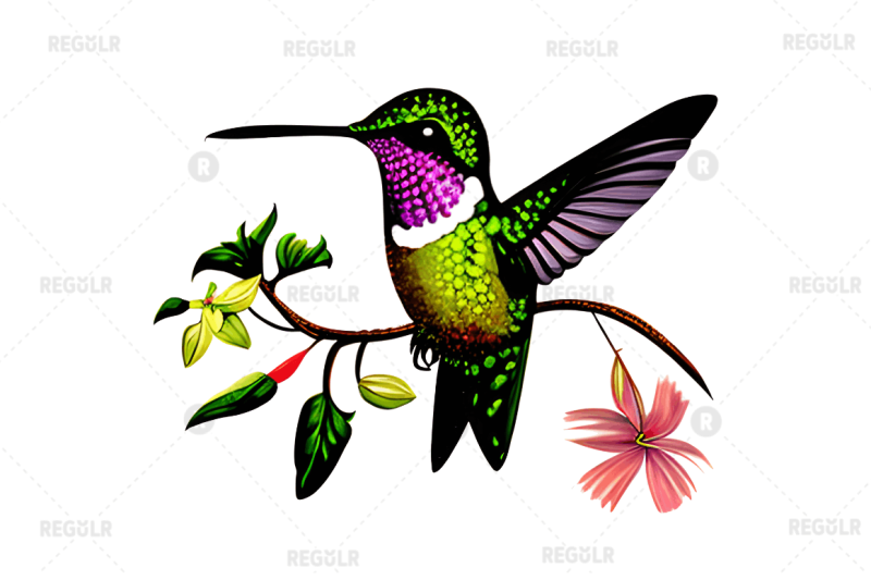 watercolor-cute-hummingbird-clipart-bundle