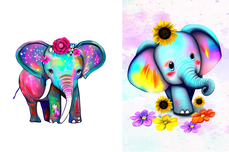 flower-baby-elephant-sublimation-clipart