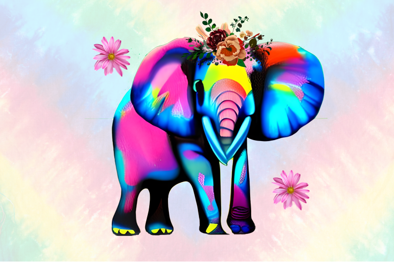 flower-baby-elephant-sublimation-clipart