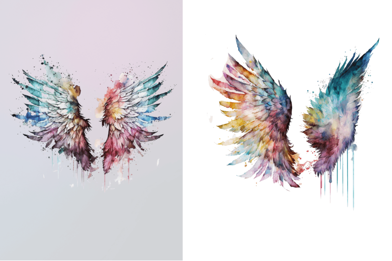 watercolor-angel-039-s-wings-sublimation-clipart-bundle