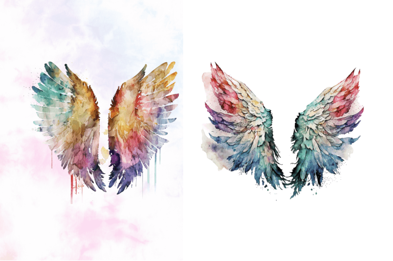 watercolor-angel-039-s-wings-sublimation-clipart-bundle