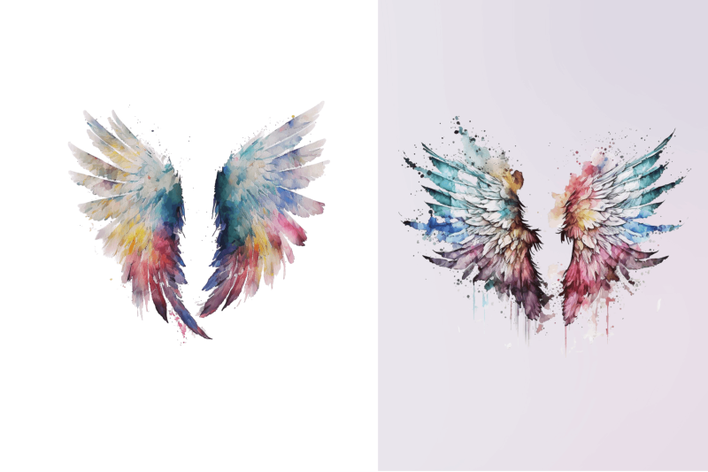 watercolor-angel-039-s-wings-sublimation-clipart-bundle