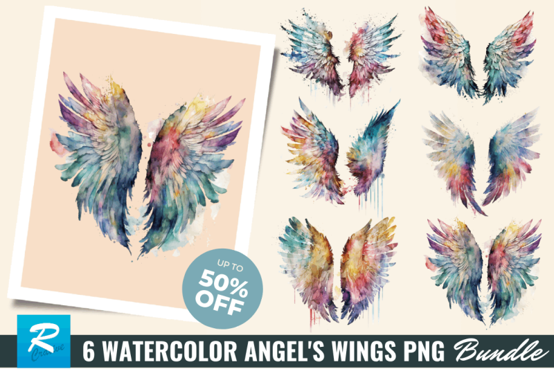 watercolor-angel-039-s-wings-sublimation-clipart-bundle