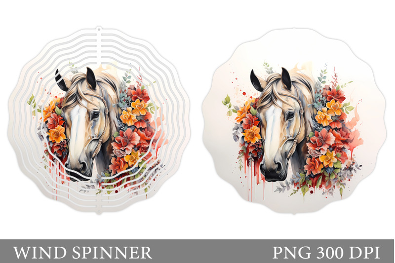 horse-wind-spinner-design-horse-watercolor-wind-spinner