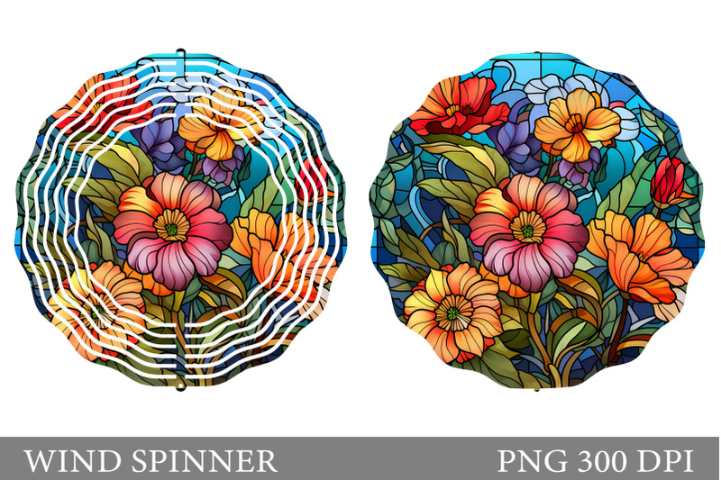 flowers-wind-spinner-stained-glass-flowers-spinner-design