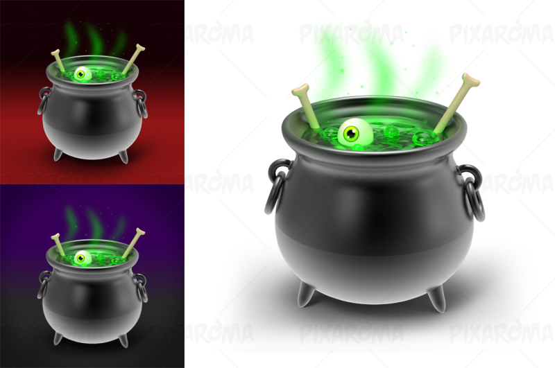 halloween-cauldron-3d-illustration