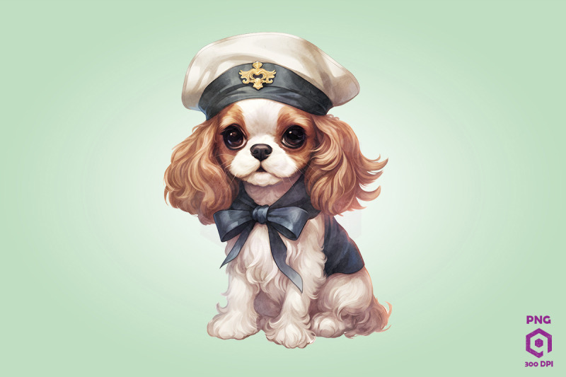 sailor-spaniel-dog-clipart