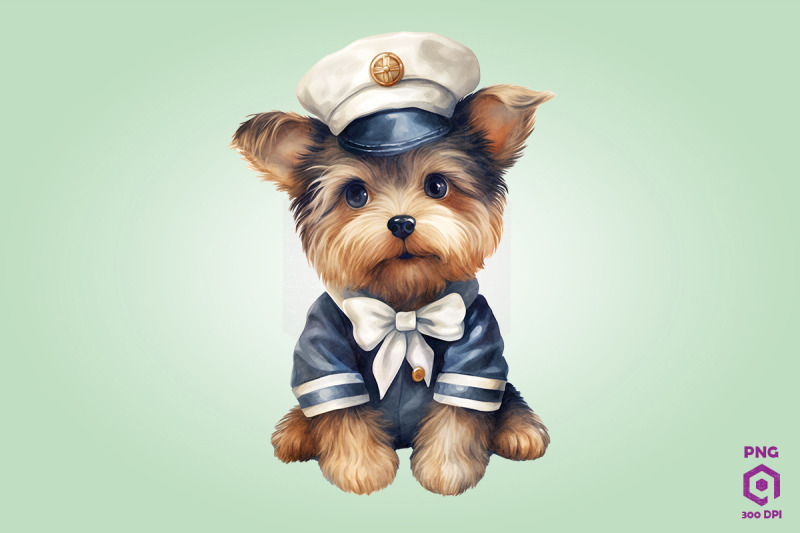 sailor-yorkshire-terrier-dog-clipart