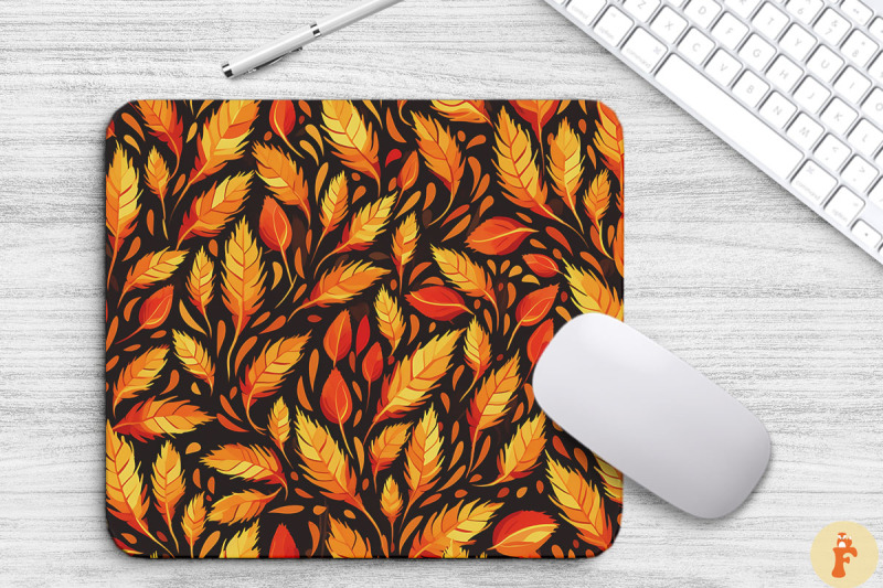 autumn-leaves-patterns-mouse-pad-design