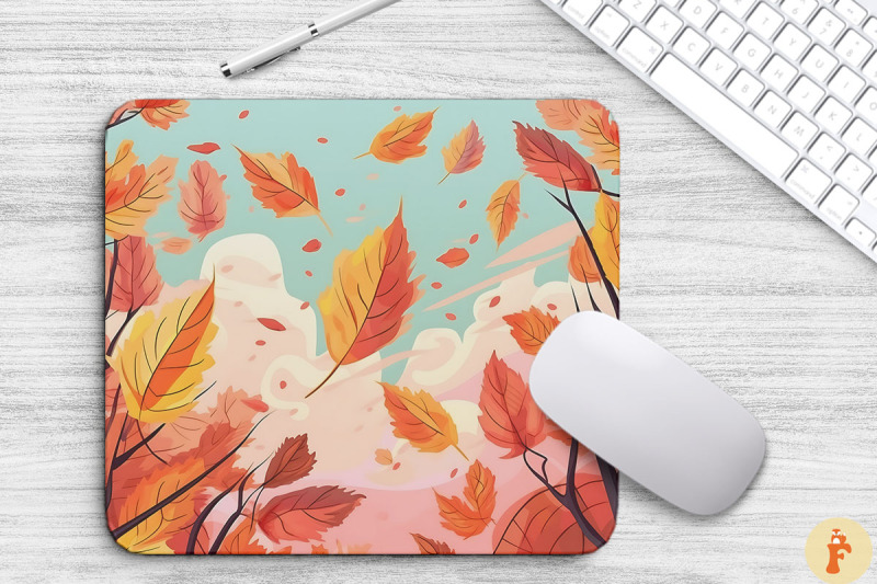 falling-leaves-autumn-mouse-pad-design