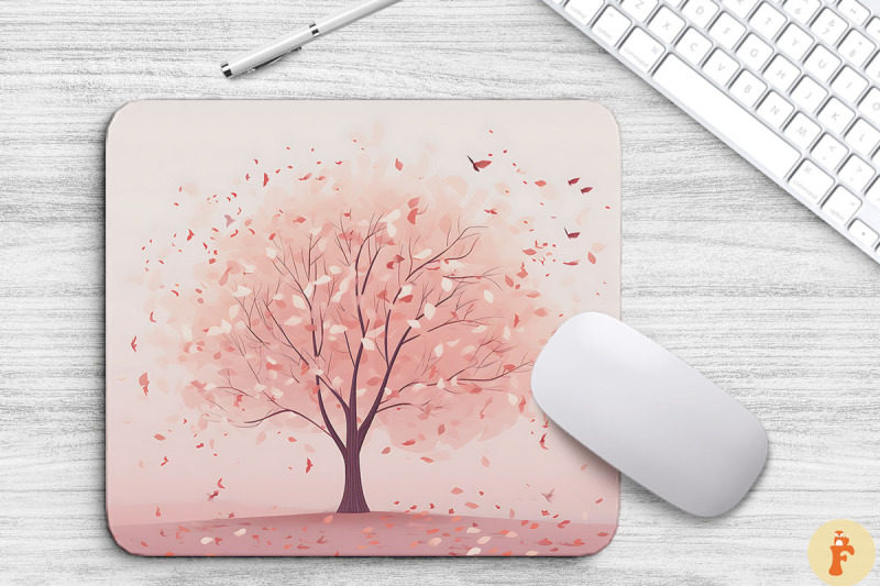 tree-with-falling-leaves-pastel-pink