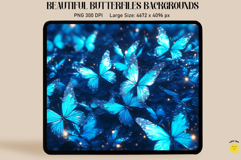 sparkly-blue-butterflies-backgrounds