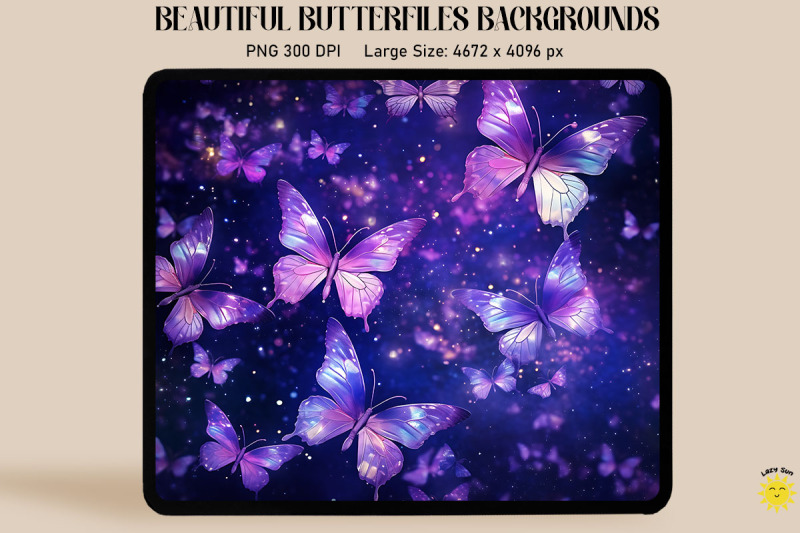 purple-butterflies-with-glittering-wings