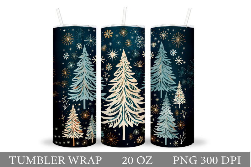 christmas-tree-tumbler-design-winter-tumbler-sublimation