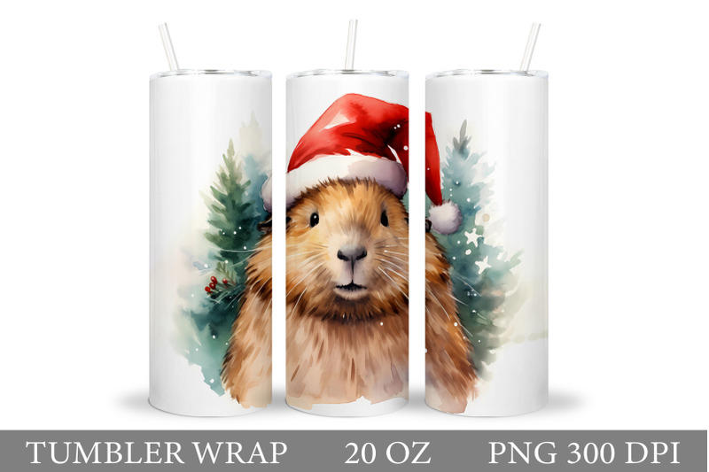 christmas-capybara-tumbler-wrap-winter-capybara-tumbler