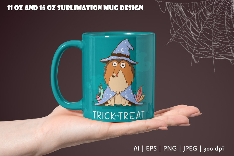 cute-funny-halloween-dog-sublimation-mug-wrap-11-amp-15-oz