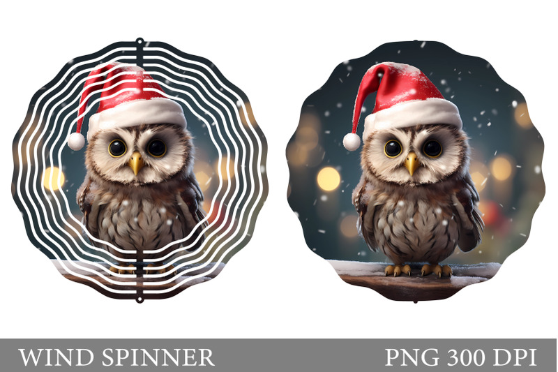 christmas-owl-wind-spinner-3d-owl-wind-spinner-design