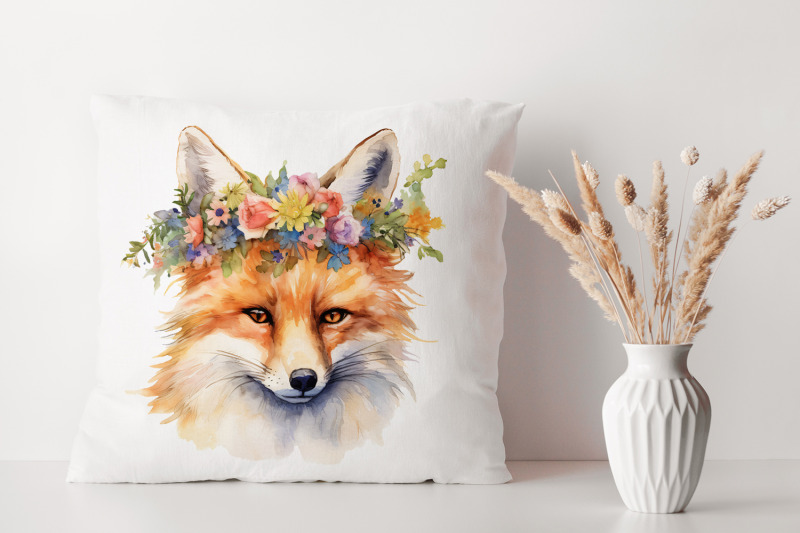 autumn-foxes-clipart-sublimation-png