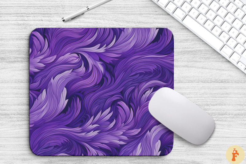 purple-calming-pattern-mouse-pad-design